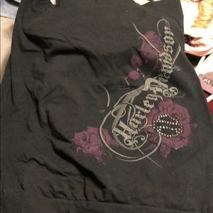 Harley strapless top